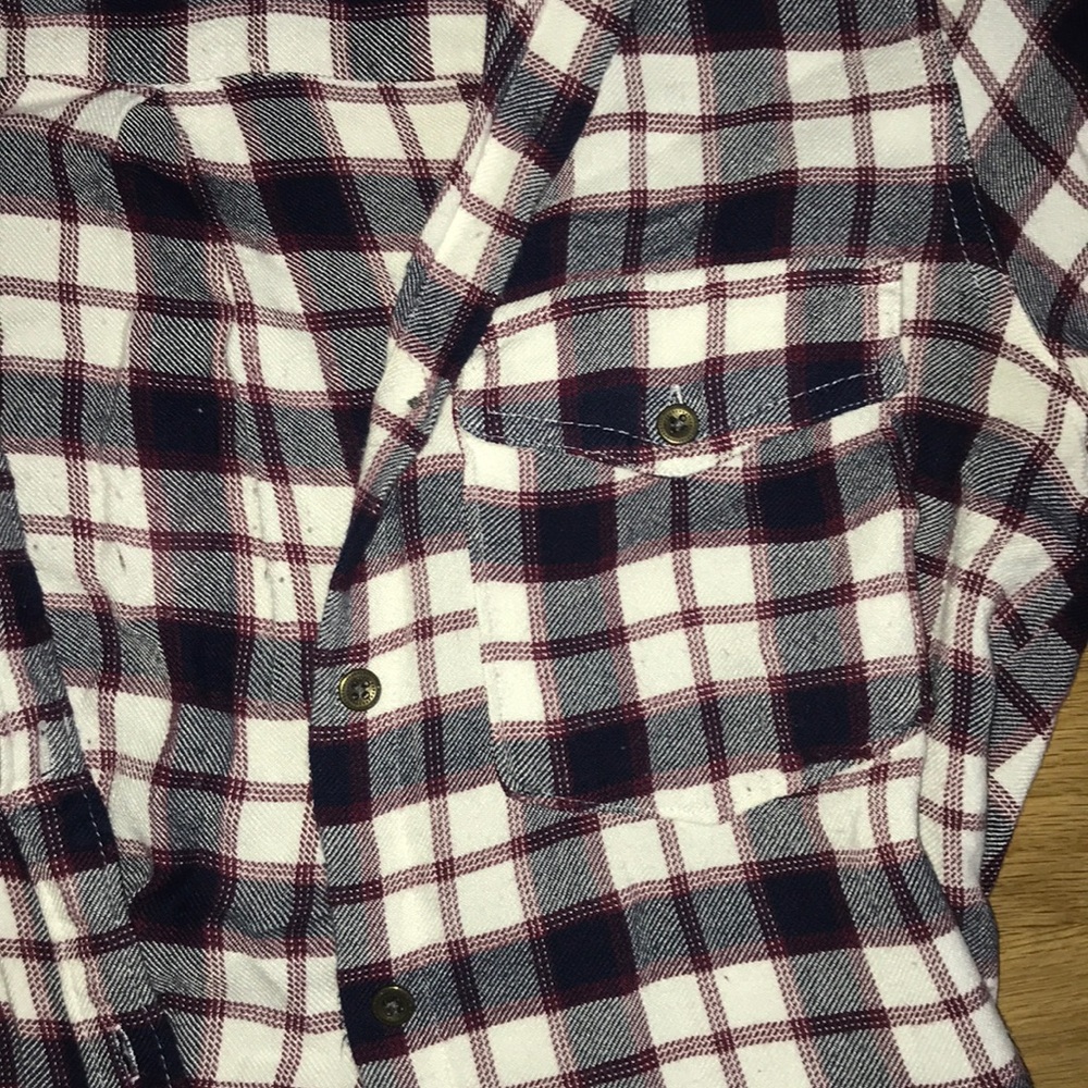 Plaid button down - Picture 2 of 3
